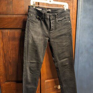 Jack & Jones Black Jeans with Button Fly (33X34)